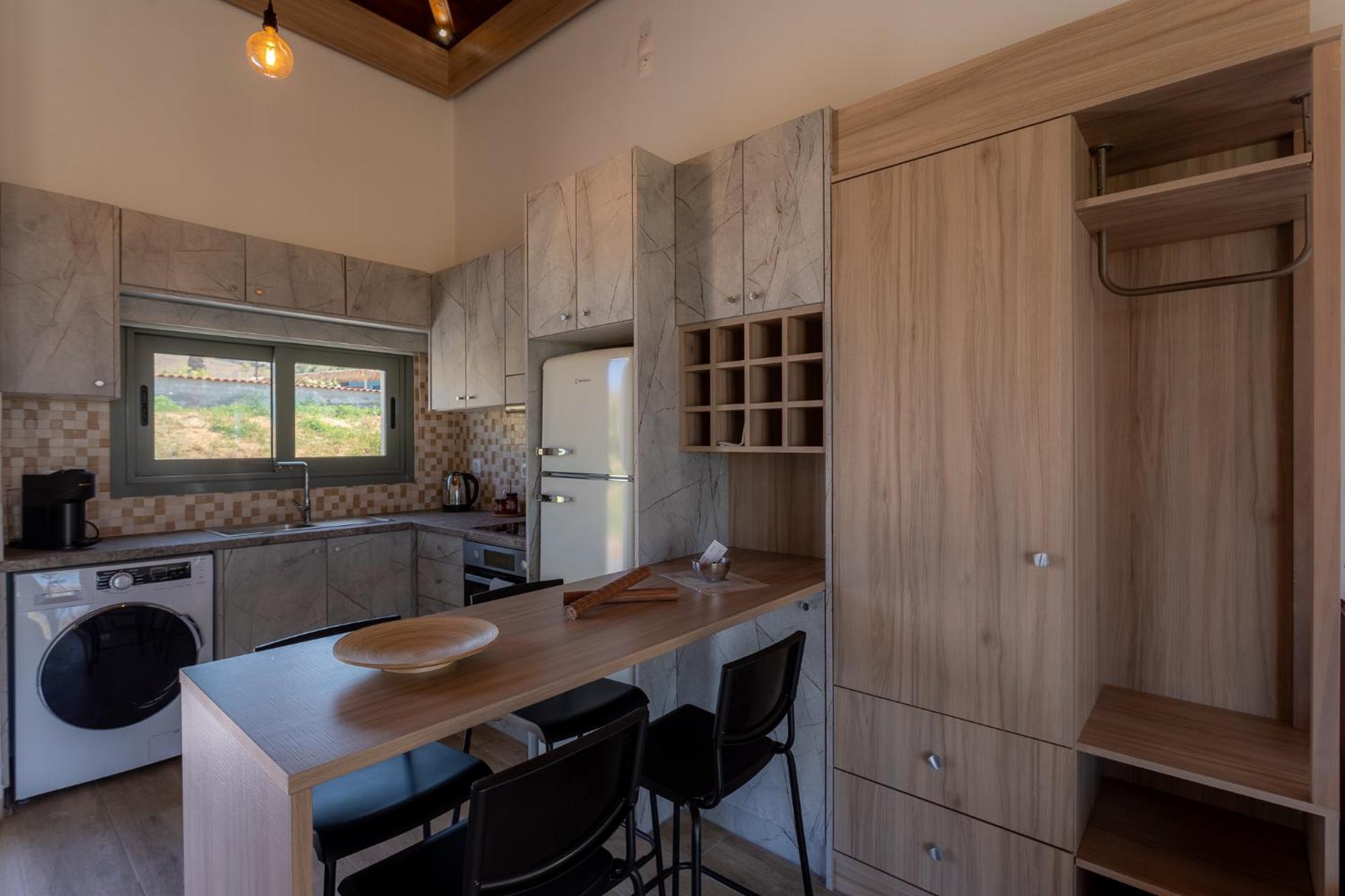 Apolithon Premium Houses Sígrion Eksteriør bilde
