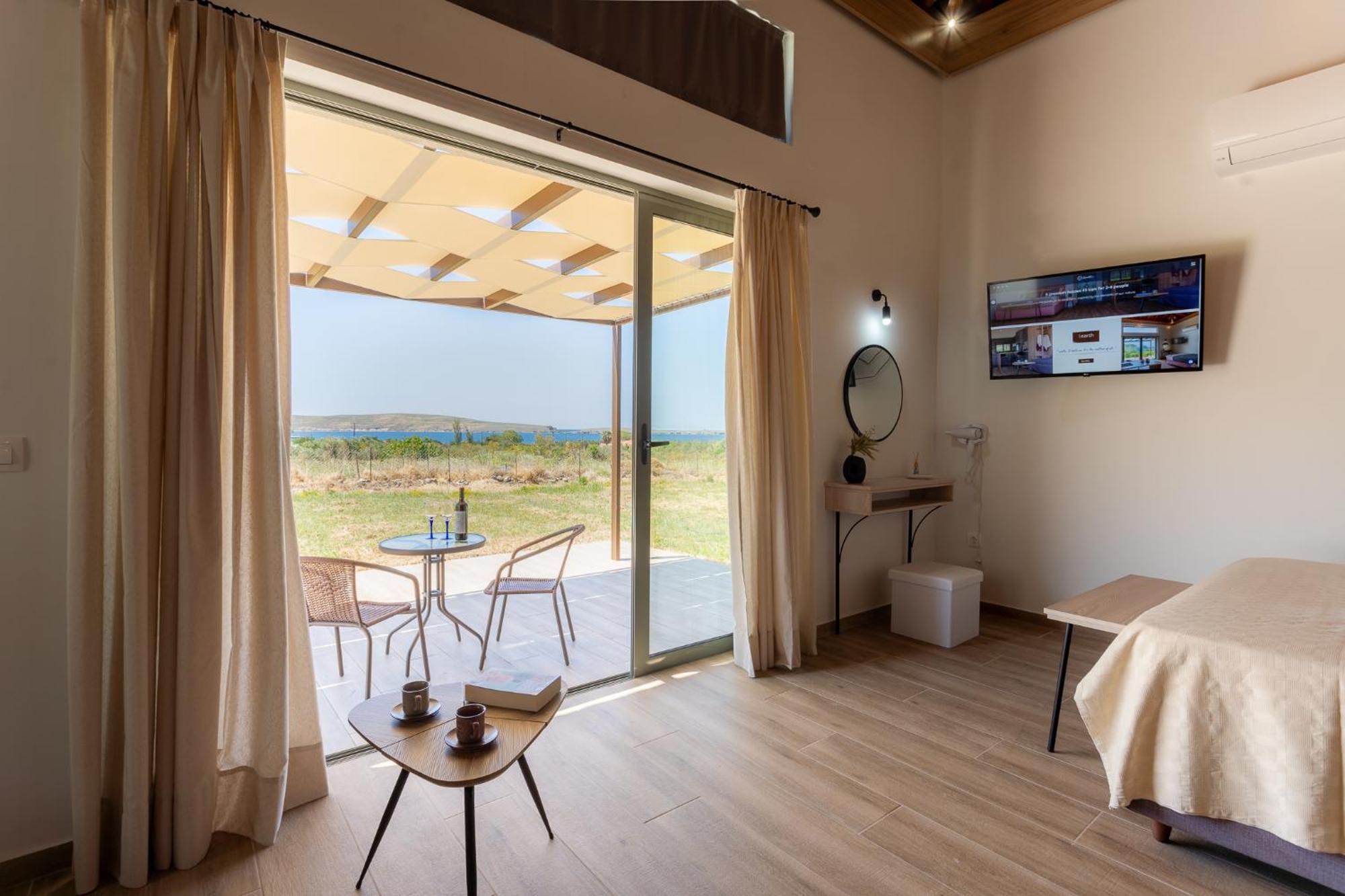 Apolithon Premium Houses Sígrion Eksteriør bilde