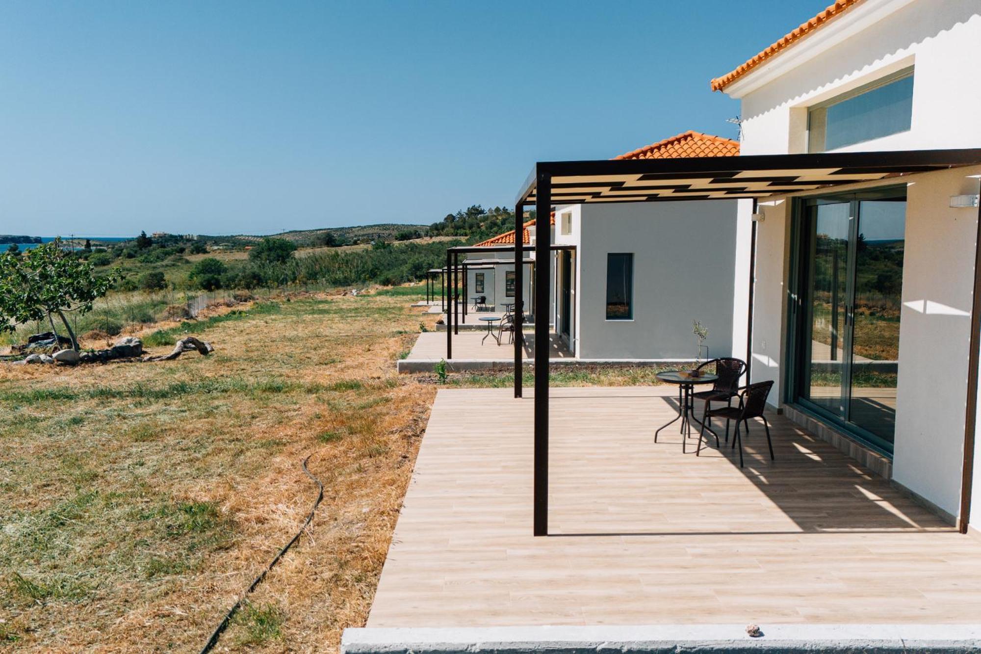 Apolithon Premium Houses Sígrion Eksteriør bilde